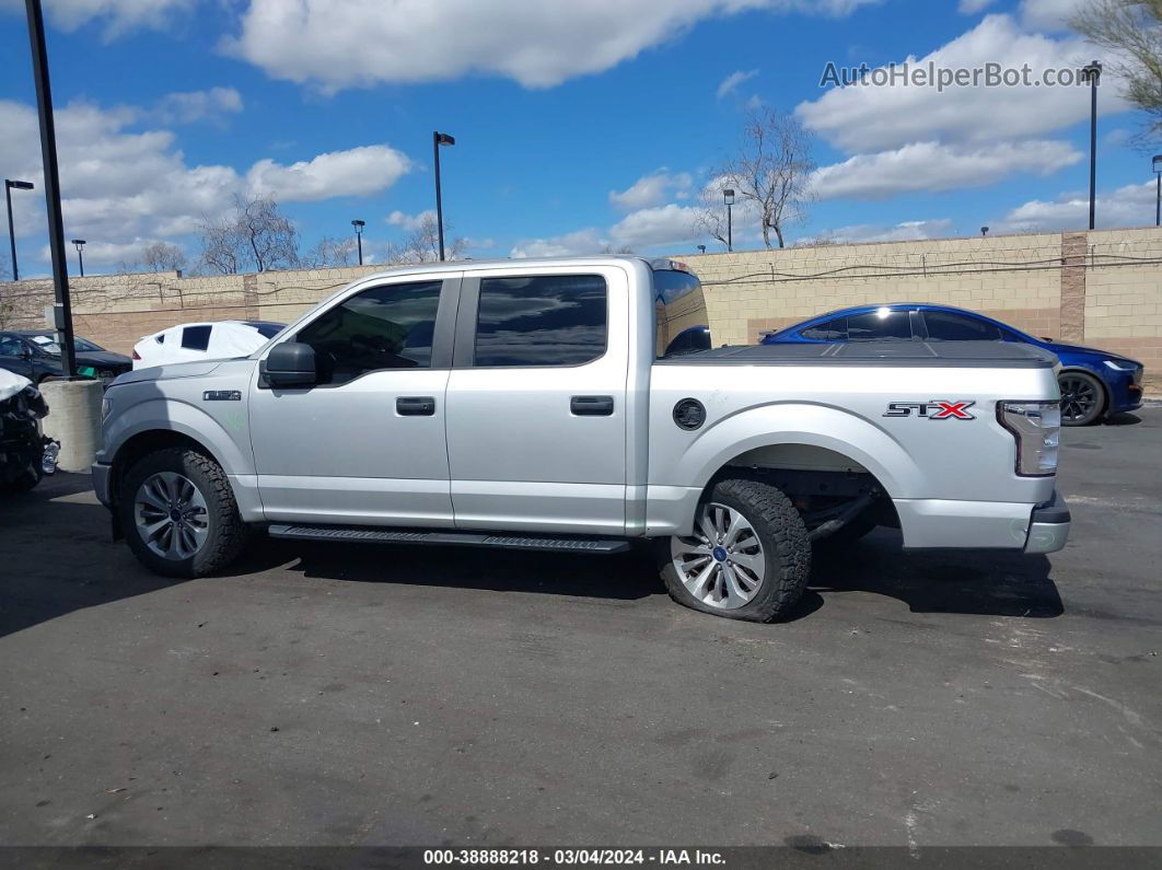 2018 Ford F-150 Xl Серебряный vin: 1FTEW1CP2JKC54057