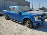 2019 Ford F150 Supercrew Blue vin: 1FTEW1CP2KFB84988