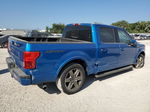 2019 Ford F150 Supercrew Blue vin: 1FTEW1CP2KFB84988