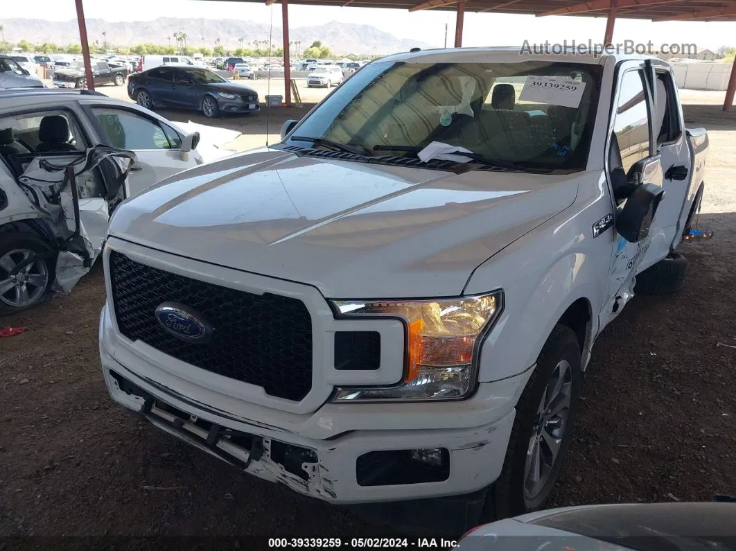 2019 Ford F-150 Xl White vin: 1FTEW1CP2KKE95151