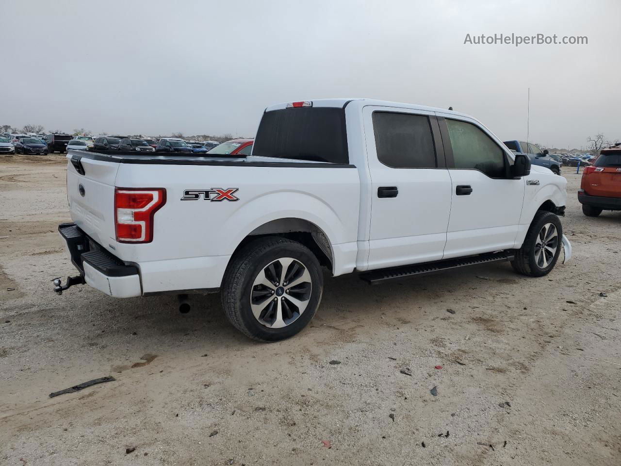 2020 Ford F150 Supercrew Белый vin: 1FTEW1CP2LKE86290