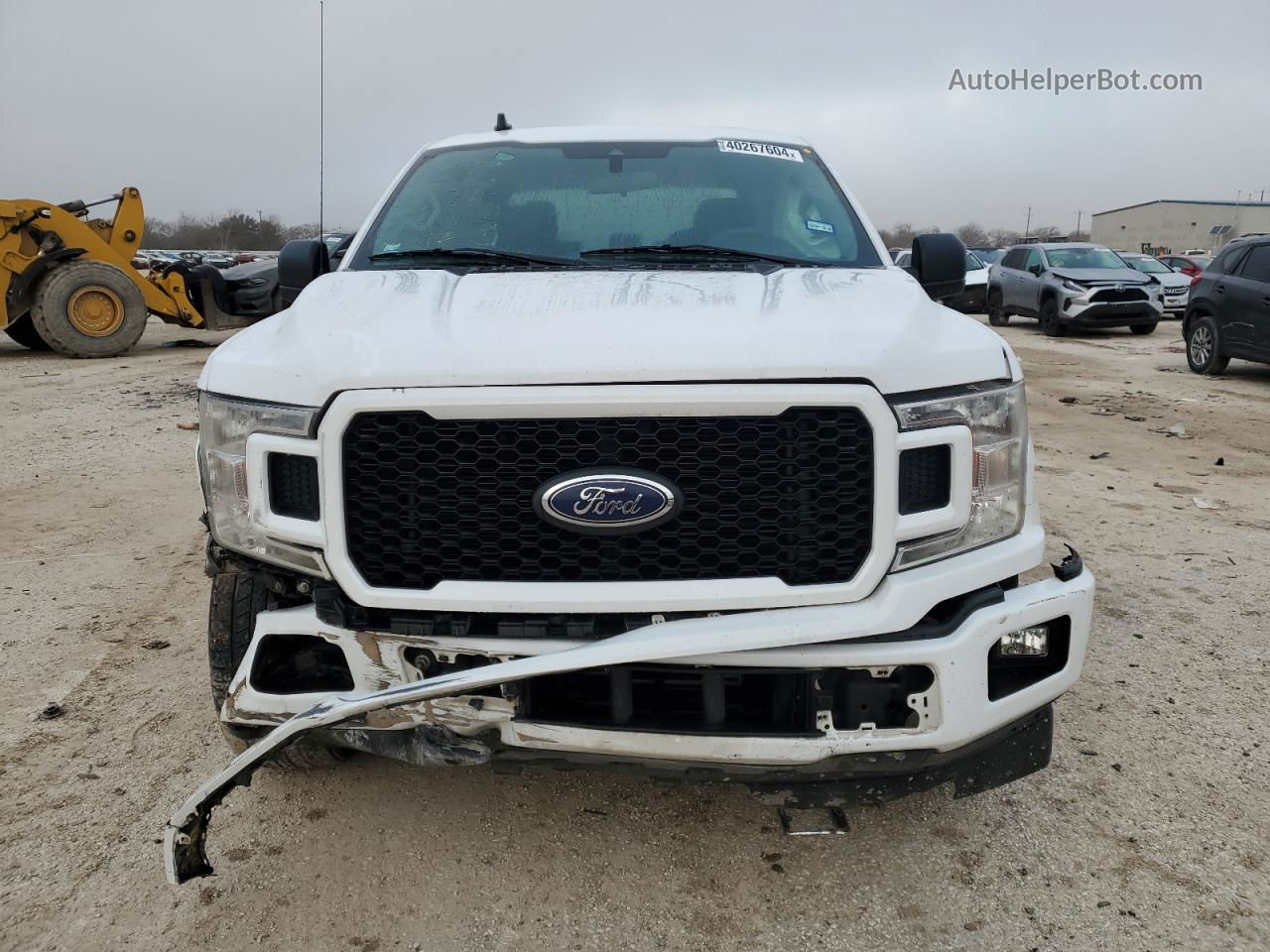 2020 Ford F150 Supercrew Белый vin: 1FTEW1CP2LKE86290