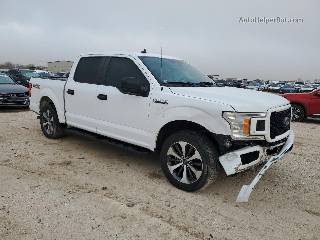 2020 Ford F150 Supercrew White vin: 1FTEW1CP2LKE86290