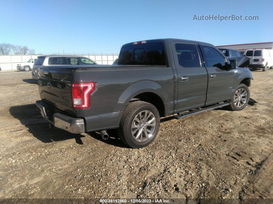 2017 Ford F-150 Xlt Gray vin: 1FTEW1CP3HFB04669