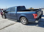 2017 Ford F150 Supercrew Blue vin: 1FTEW1CP3HKD07794