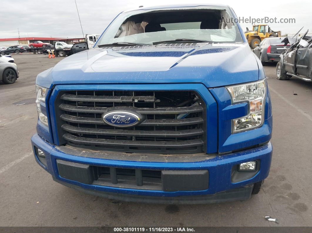 2017 Ford F-150 Xl Blue vin: 1FTEW1CP3HKD09951