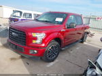 2017 Ford F-150 Xlt Red vin: 1FTEW1CP3HKD69275