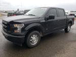 2017 Ford F150 Supercrew Black vin: 1FTEW1CP3HKE53564