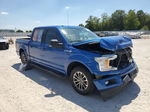 2018 Ford F150 Supercrew Blue vin: 1FTEW1CP3JKC40054