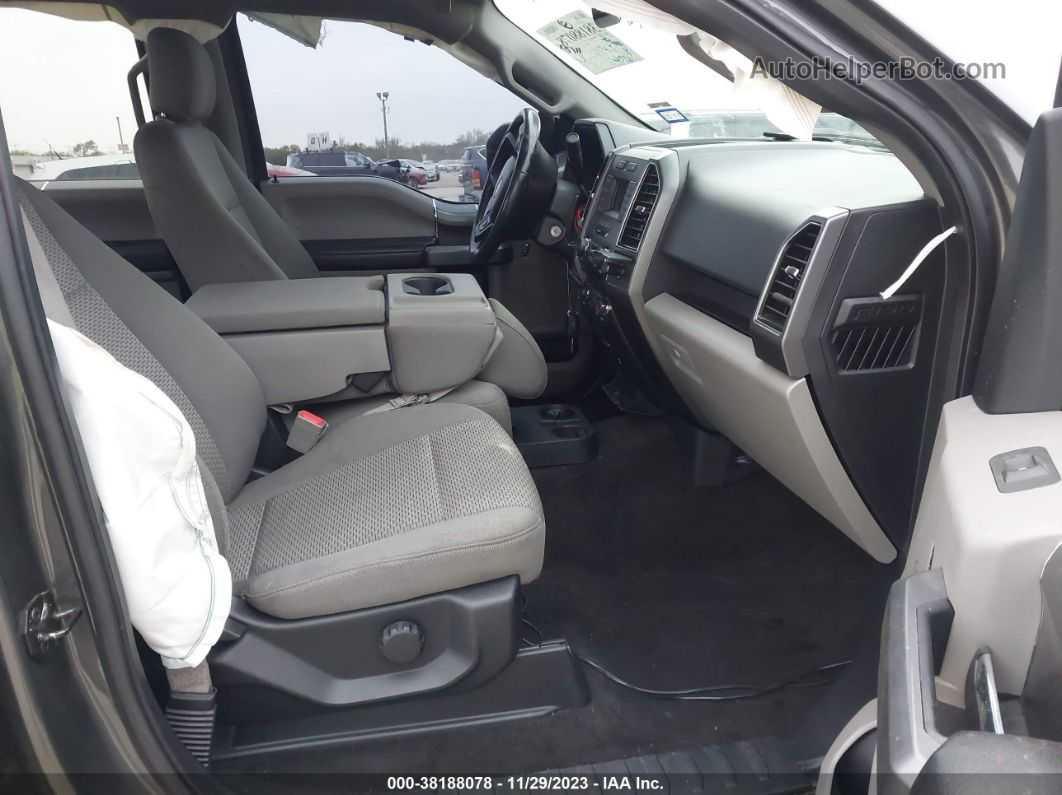 2018 Ford F-150 Xlt Gray vin: 1FTEW1CP3JKD98202