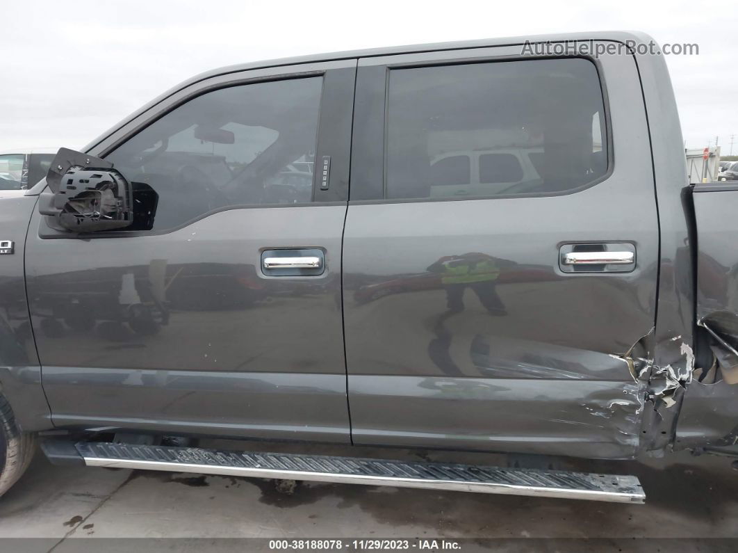 2018 Ford F-150 Xlt Gray vin: 1FTEW1CP3JKD98202