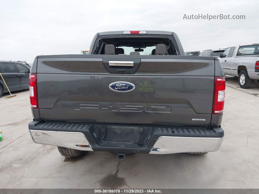 2018 Ford F-150 Xlt Gray vin: 1FTEW1CP3JKD98202