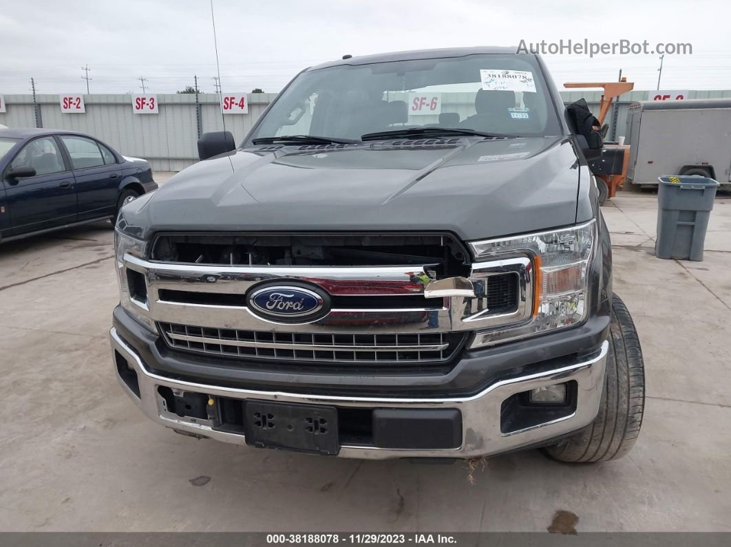 2018 Ford F-150 Xlt Gray vin: 1FTEW1CP3JKD98202