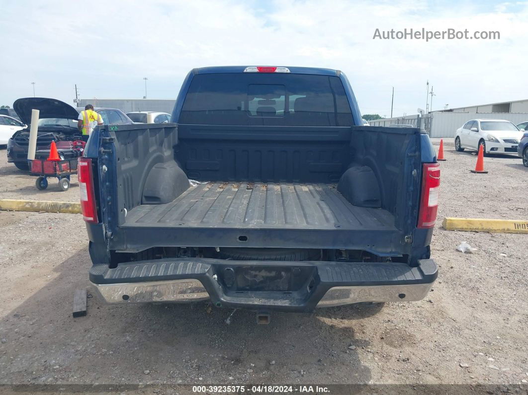 2019 Ford F-150 Xlt Blue vin: 1FTEW1CP3KKC02616