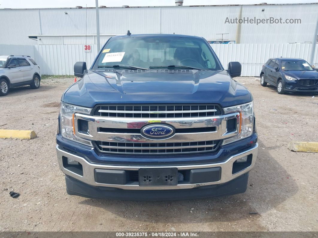 2019 Ford F-150 Xlt Blue vin: 1FTEW1CP3KKC02616