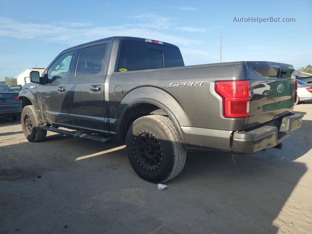 2020 Ford F150 Supercrew Gray vin: 1FTEW1CP3LKD06055