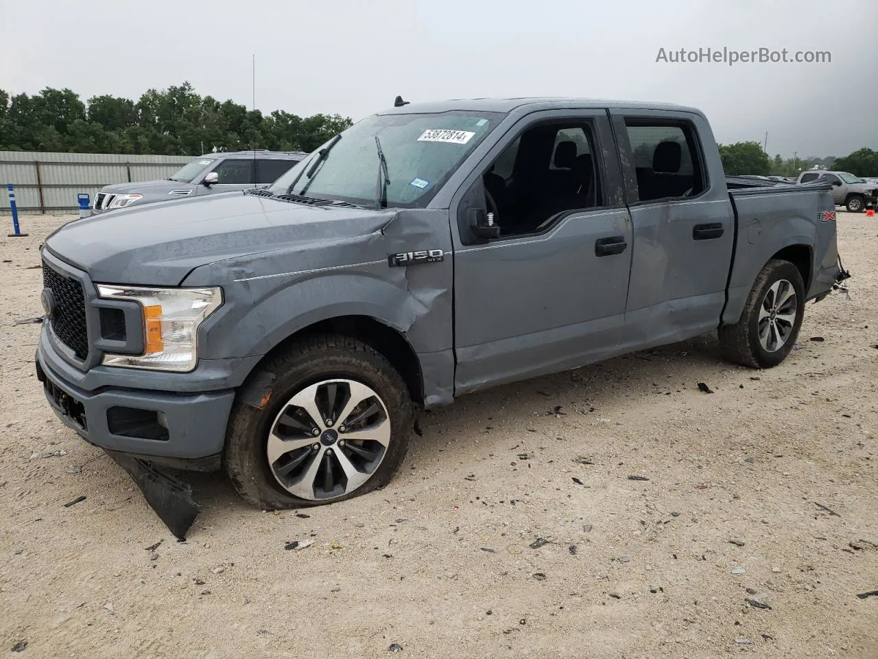 2020 Ford F150 Supercrew Серый vin: 1FTEW1CP3LKE59762