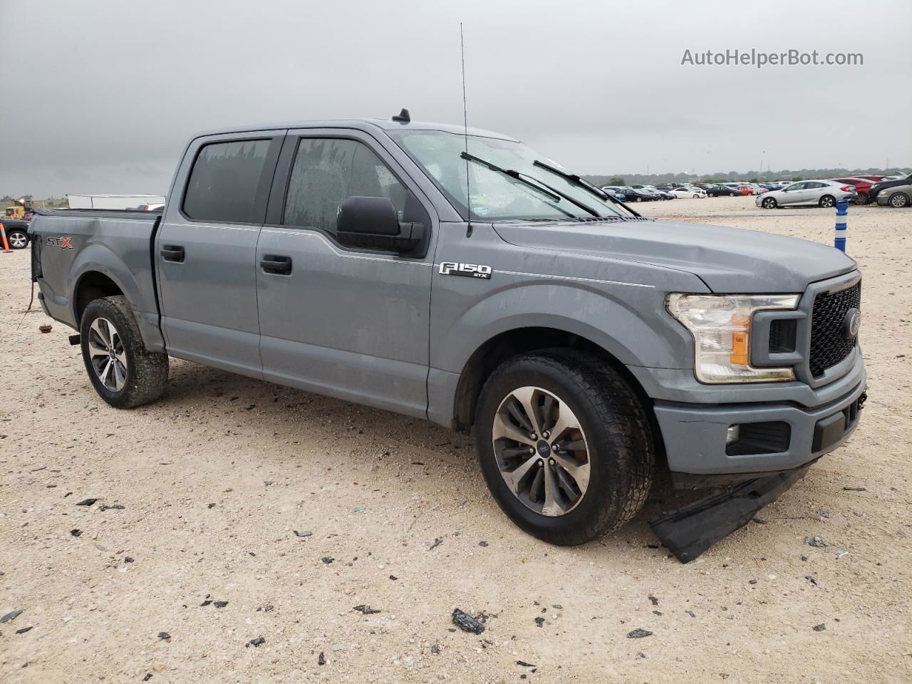 2020 Ford F150 Supercrew Gray vin: 1FTEW1CP3LKE59762