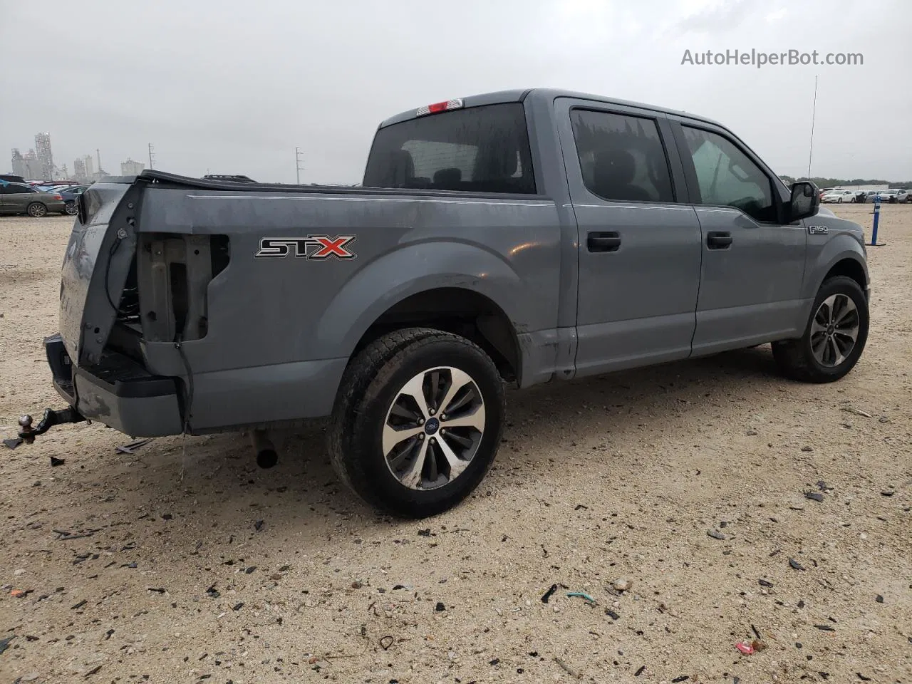 2020 Ford F150 Supercrew Gray vin: 1FTEW1CP3LKE59762