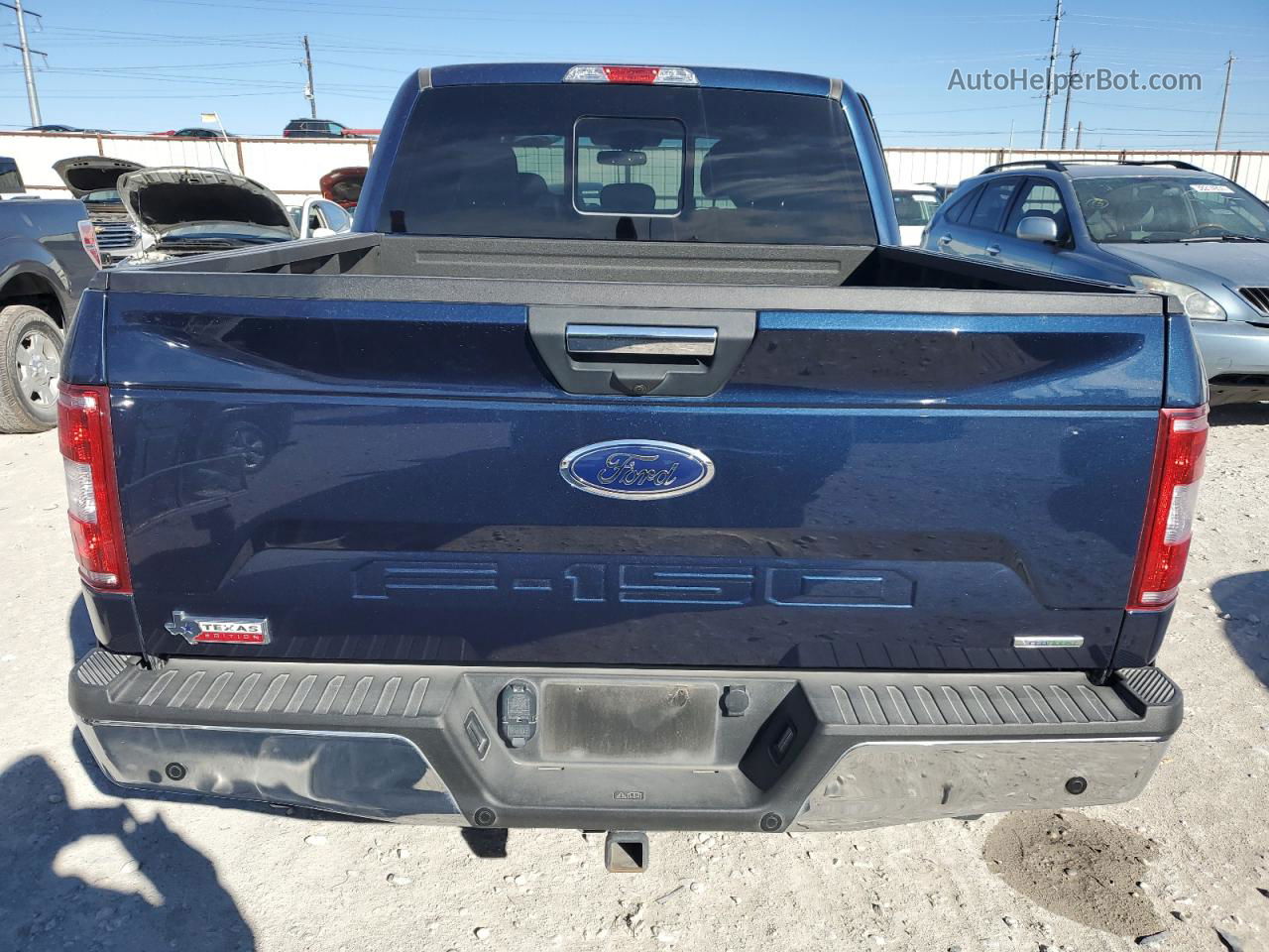 2020 Ford F150 Supercrew Blue vin: 1FTEW1CP3LKE86055