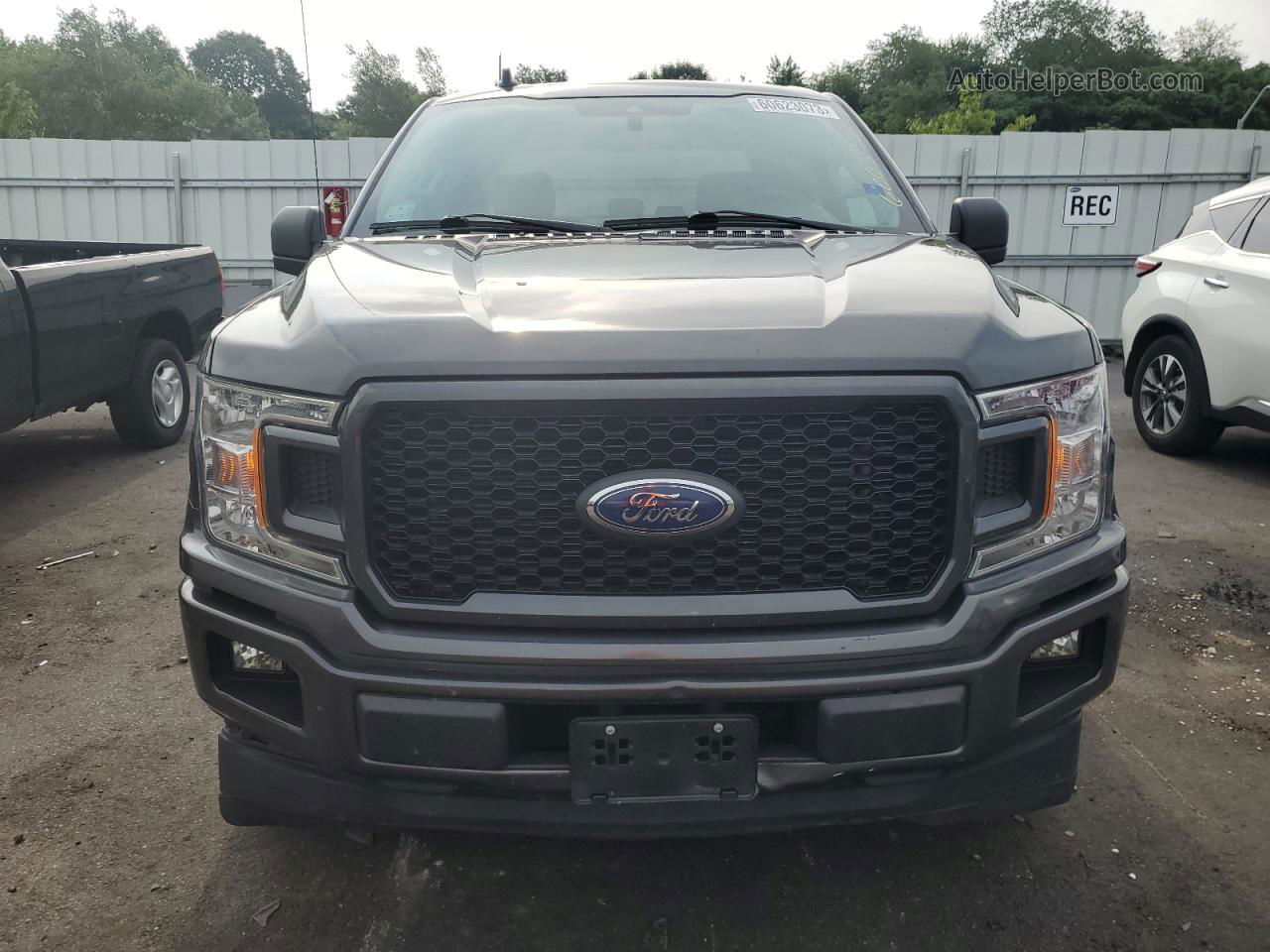 2020 Ford F150 Supercrew Gray vin: 1FTEW1CP3LKF26344