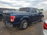 2017 Ford F150 Supercrew Синий vin: 1FTEW1CP4HFB72933