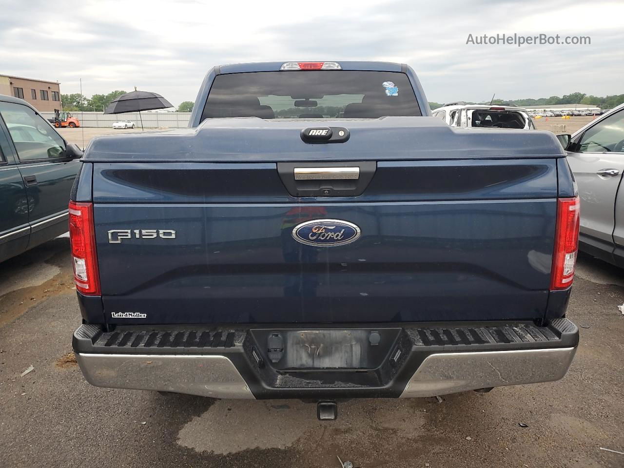 2017 Ford F150 Supercrew Blue vin: 1FTEW1CP4HFB72933