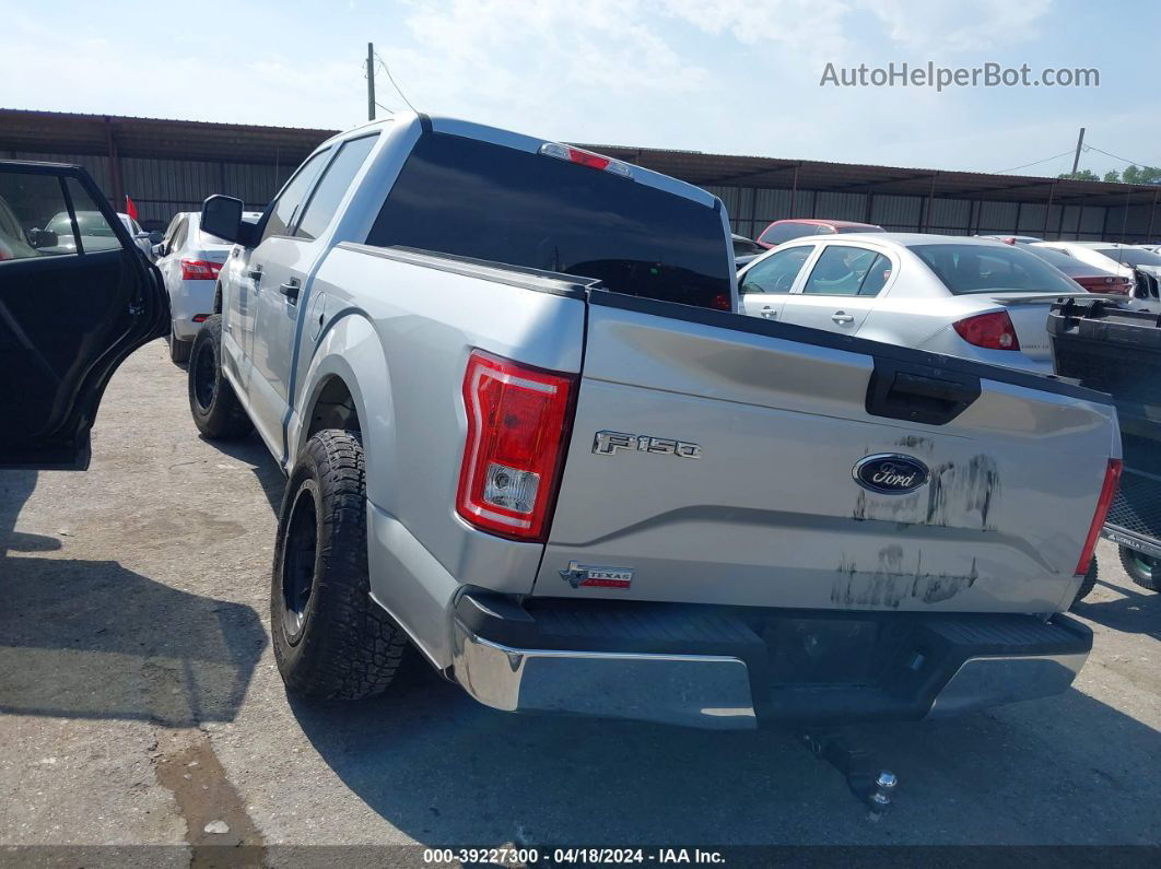 2017 Ford F-150 Xlt Silver vin: 1FTEW1CP4HKC41143