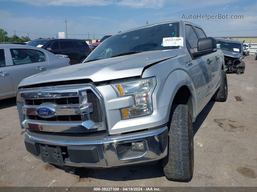2017 Ford F-150 Xlt Silver vin: 1FTEW1CP4HKC41143