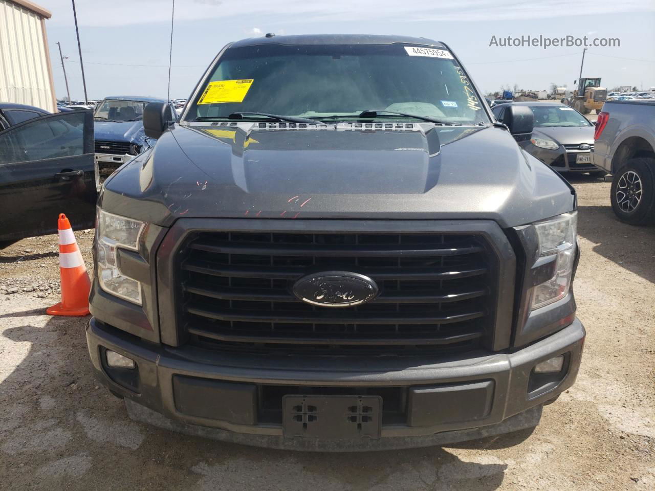 2017 Ford F150 Supercrew Черный vin: 1FTEW1CP4HKD69785