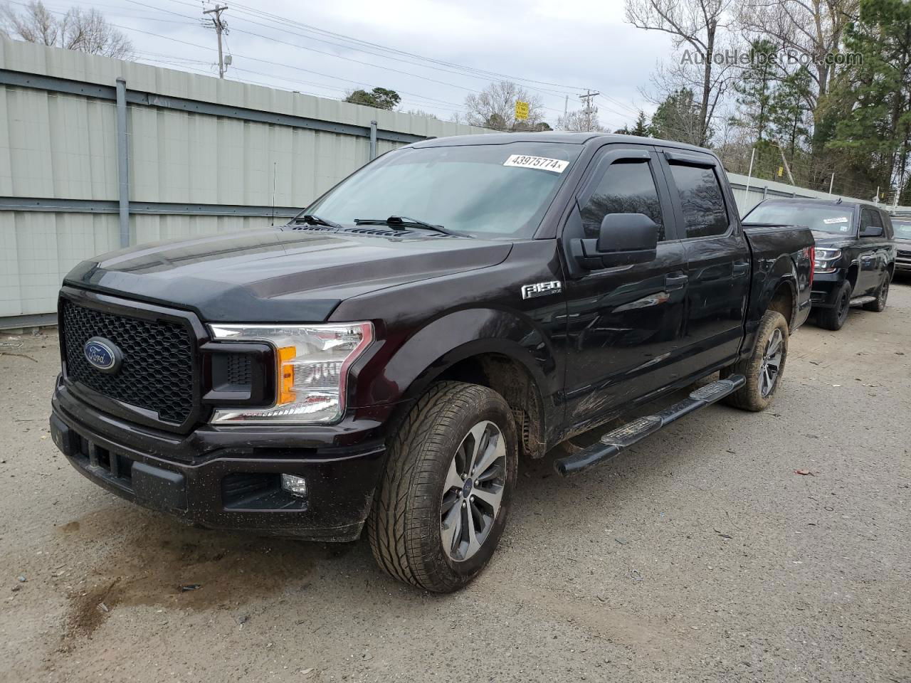 2019 Ford F150 Supercrew Black vin: 1FTEW1CP4KFA07133