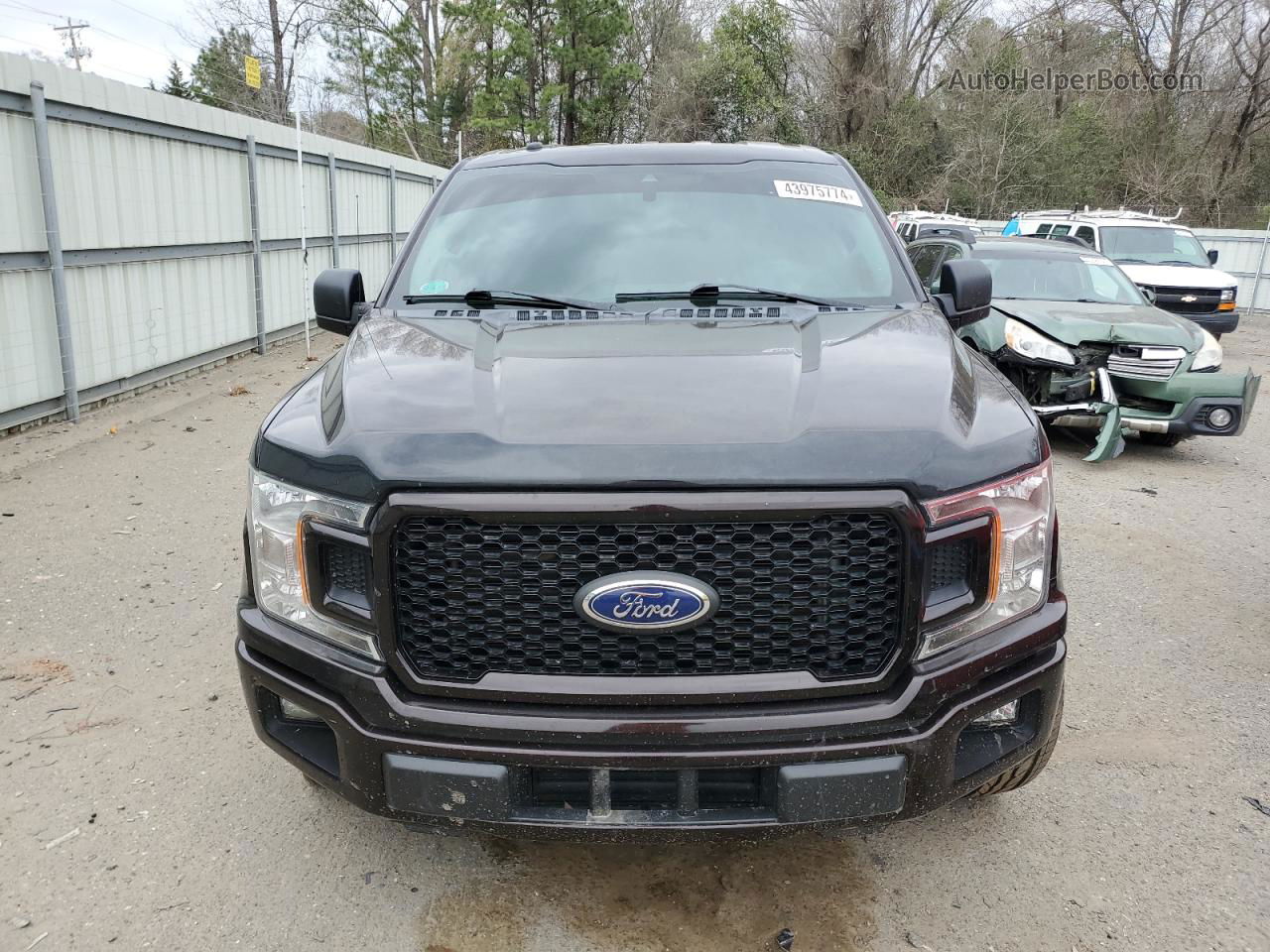 2019 Ford F150 Supercrew Black vin: 1FTEW1CP4KFA07133