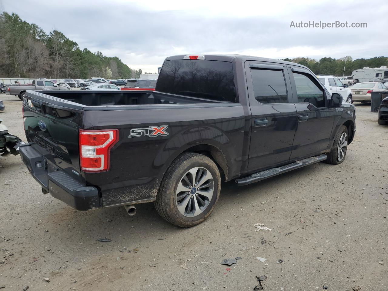 2019 Ford F150 Supercrew Black vin: 1FTEW1CP4KFA07133