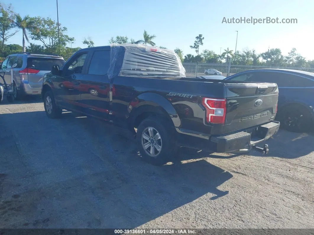 2019 Ford F-150 Xl Black vin: 1FTEW1CP4KFA43954