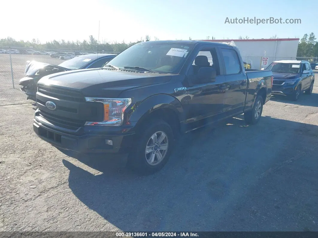 2019 Ford F-150 Xl Black vin: 1FTEW1CP4KFA43954