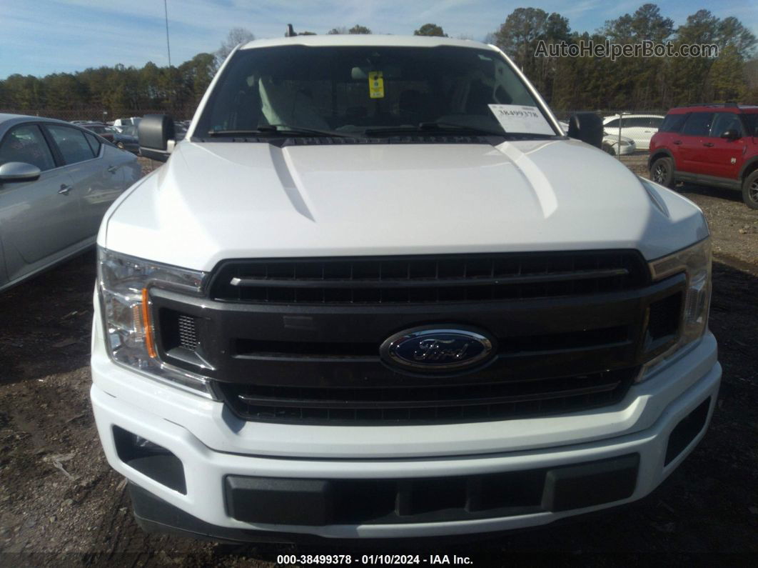 2019 Ford F-150 Xlt White vin: 1FTEW1CP4KFA51293