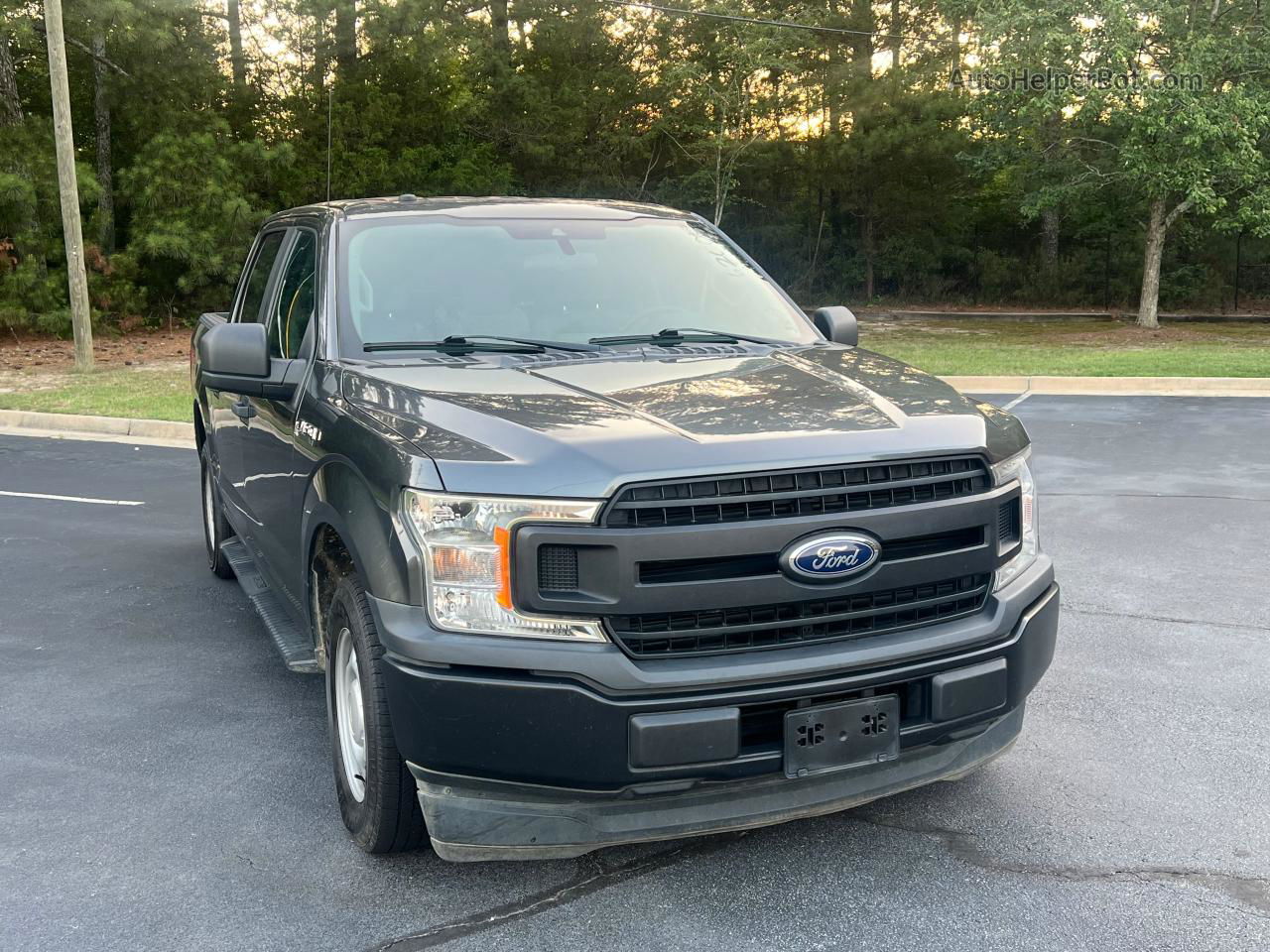 2019 Ford F150 Supercrew Gray vin: 1FTEW1CP4KFD34437