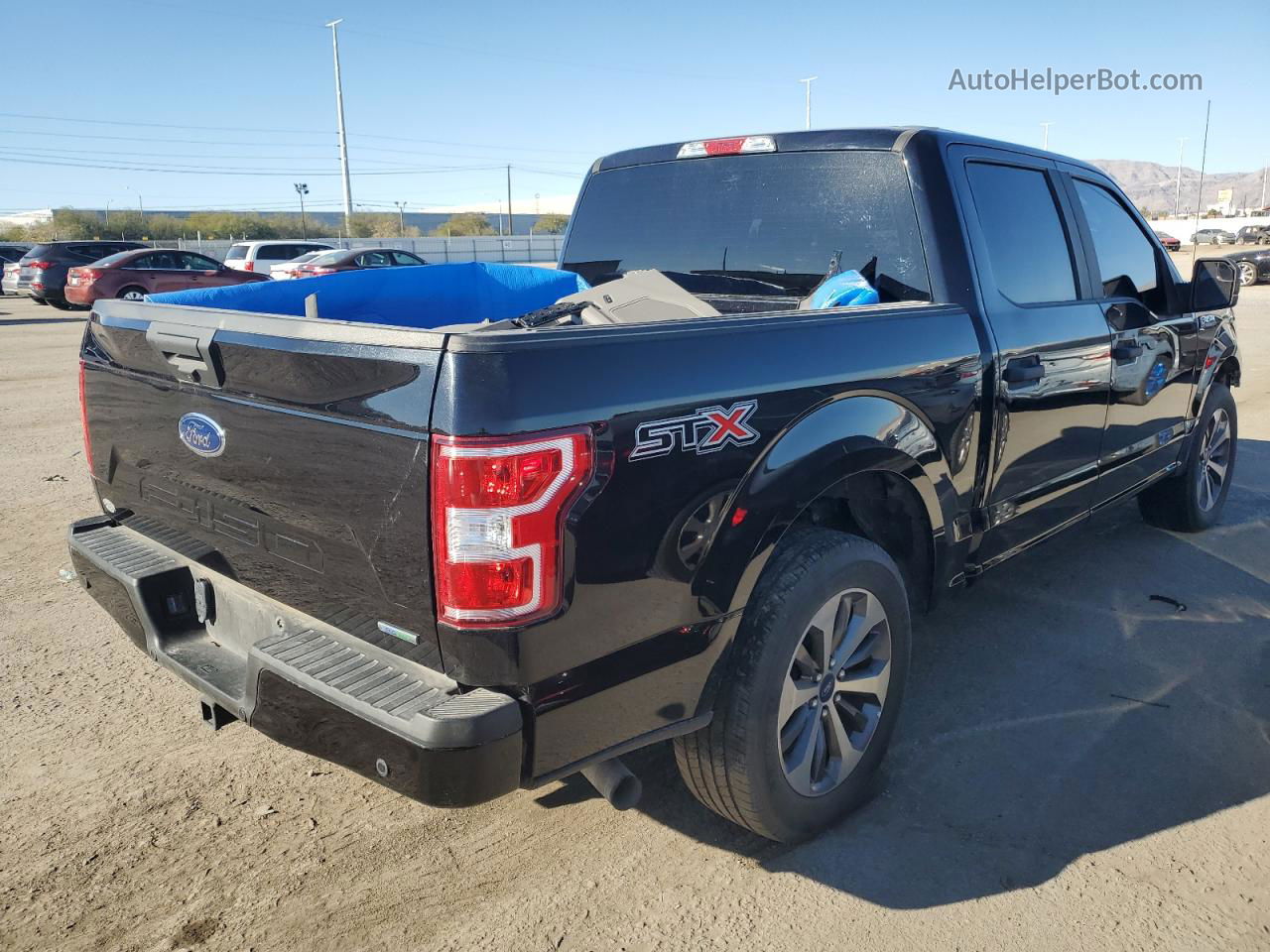 2019 Ford F150 Supercrew Black vin: 1FTEW1CP4KKE15557