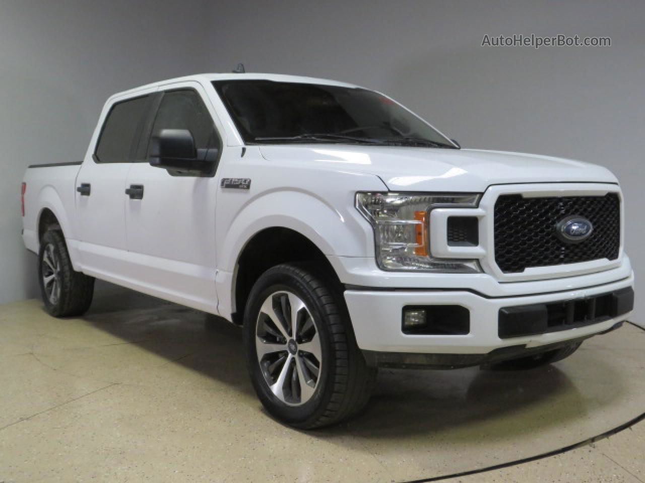 2020 Ford F150 Supercrew White vin: 1FTEW1CP4LKE80104