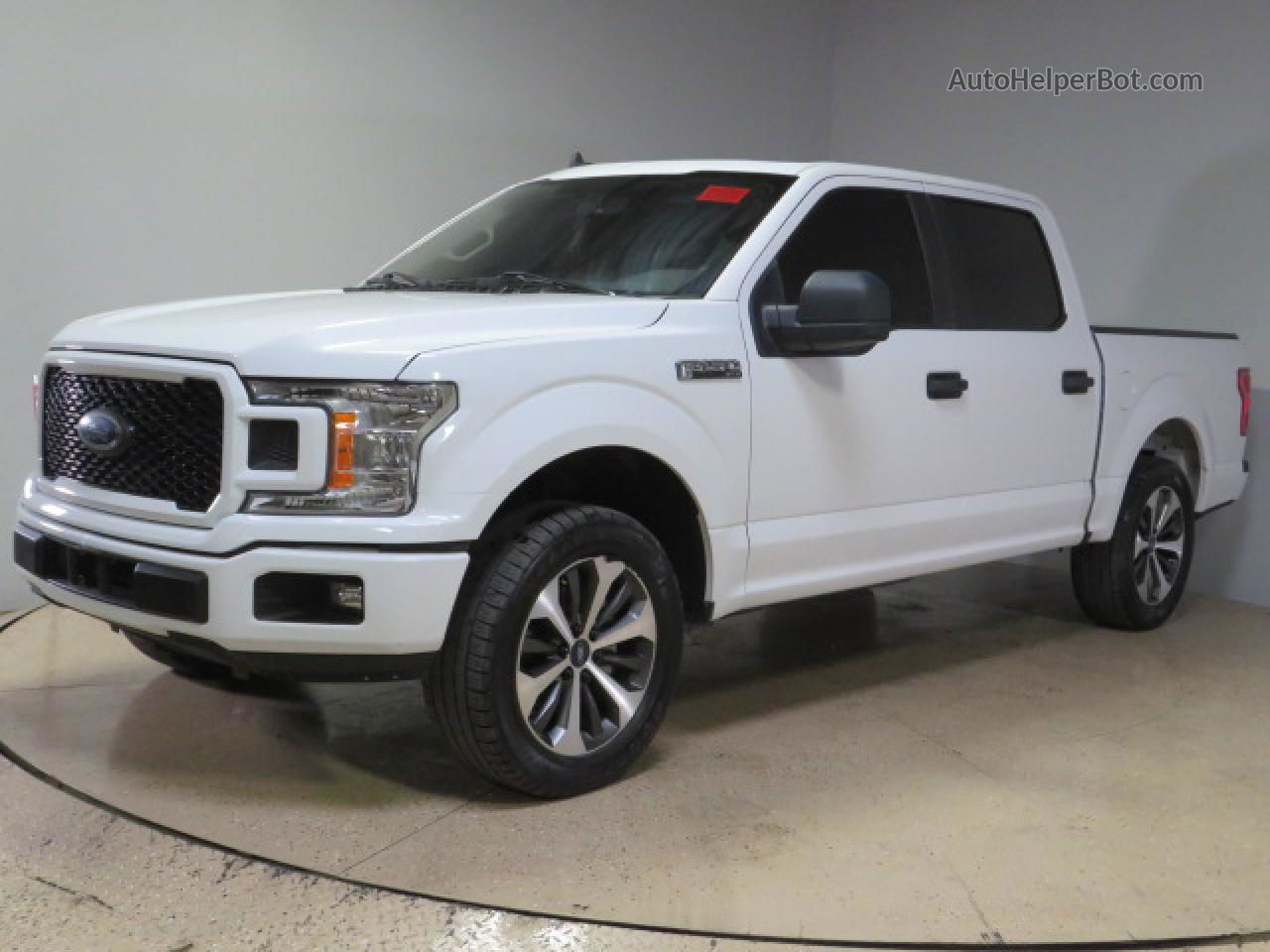 2020 Ford F150 Supercrew White vin: 1FTEW1CP4LKE80104