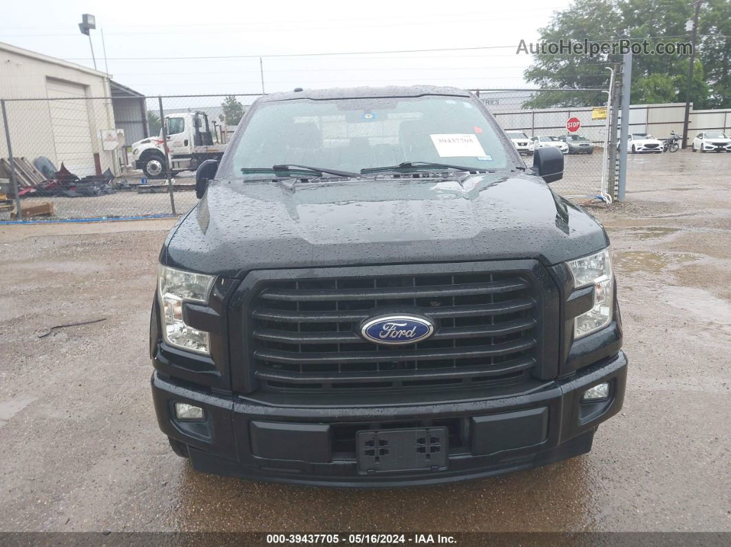 2017 Ford F-150 Xlt Black vin: 1FTEW1CP5HFA33023