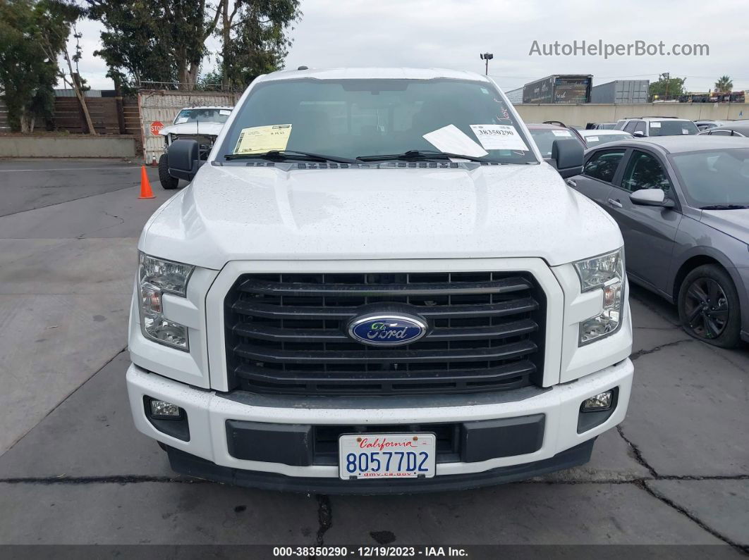 2017 Ford F-150 Xlt White vin: 1FTEW1CP5HKC44990