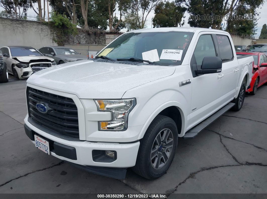 2017 Ford F-150 Xlt White vin: 1FTEW1CP5HKC44990