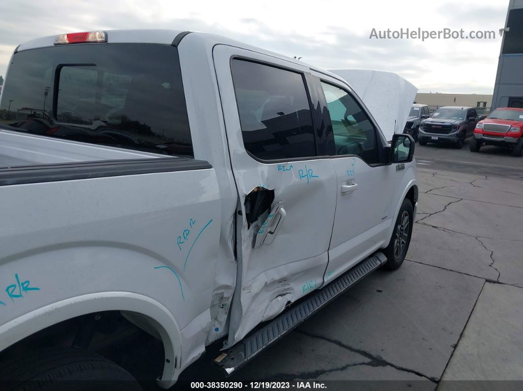 2017 Ford F-150 Xlt White vin: 1FTEW1CP5HKC44990