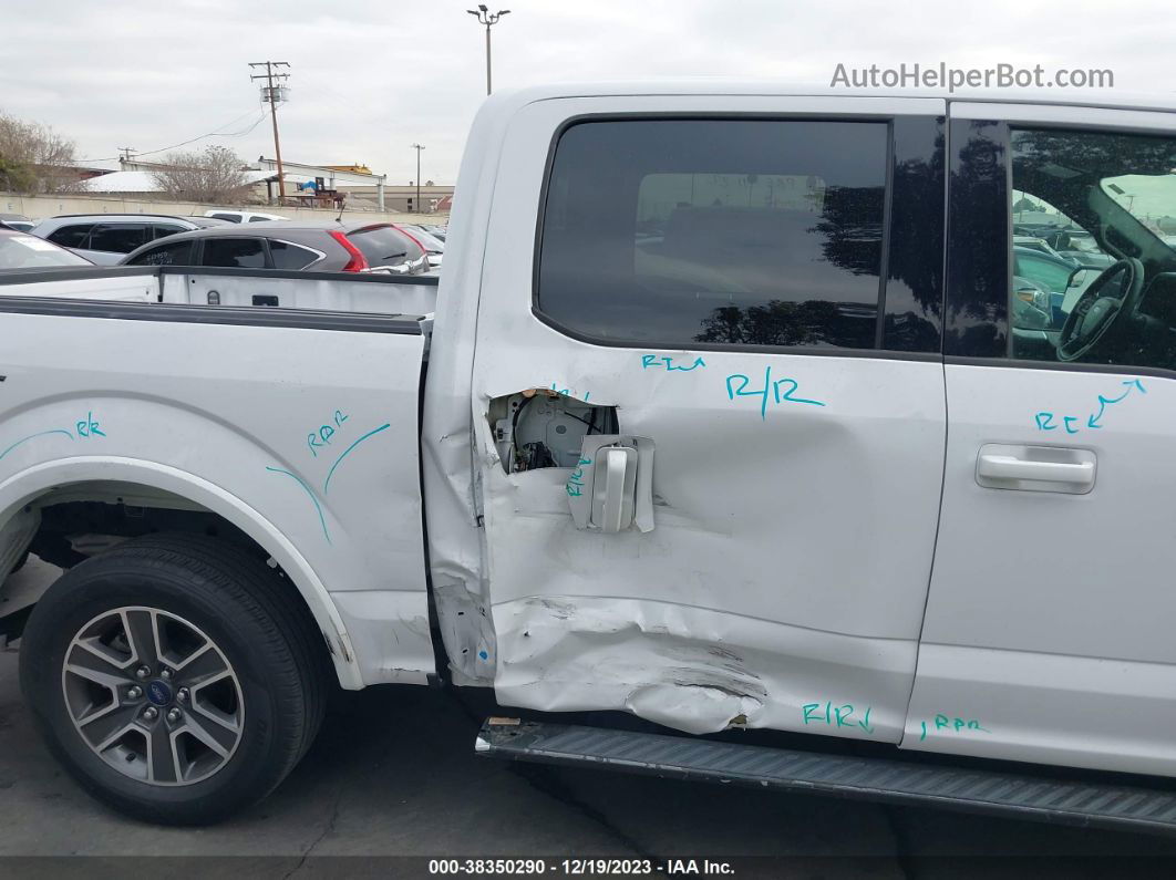 2017 Ford F-150 Xlt White vin: 1FTEW1CP5HKC44990