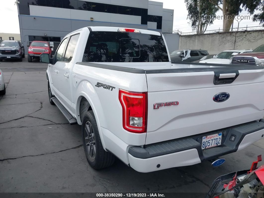 2017 Ford F-150 Xlt White vin: 1FTEW1CP5HKC44990
