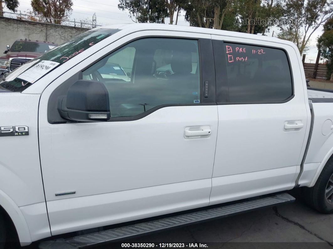 2017 Ford F-150 Xlt White vin: 1FTEW1CP5HKC44990