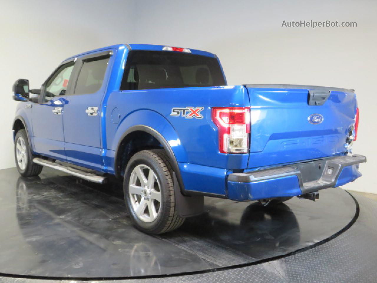 2018 Ford F150 Supercrew Blue vin: 1FTEW1CP5JKD35263