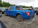 2020 Ford F150 Supercrew Blue vin: 1FTEW1CP5LFA91397