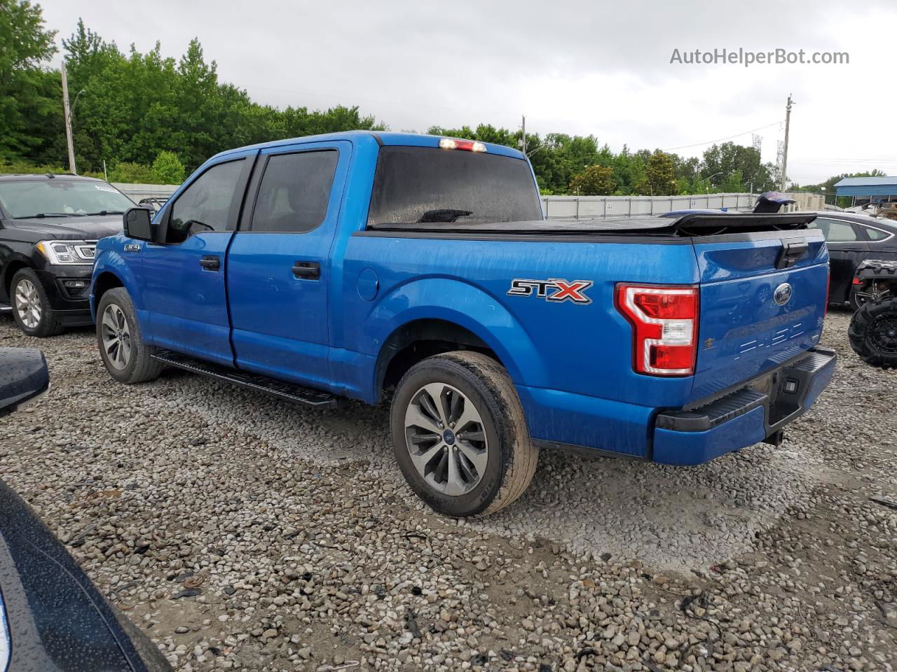 2020 Ford F150 Supercrew Blue vin: 1FTEW1CP5LFA91397